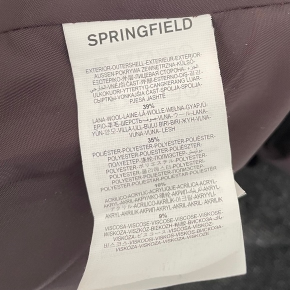 Women’s plaid Jacket Springfield - Picture 11 of 12